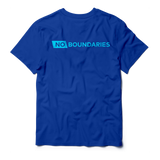 No Boundaries: Blue Spartan Proteins T-Shirt