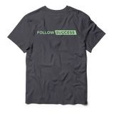 Follow Success: Dark Grey Spartan Proteins T-Shirt