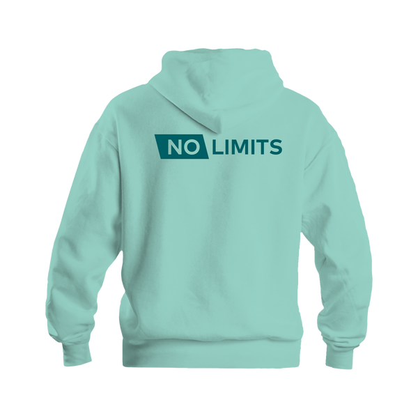 No Limits: Mint Spartan Proteins Hoodie